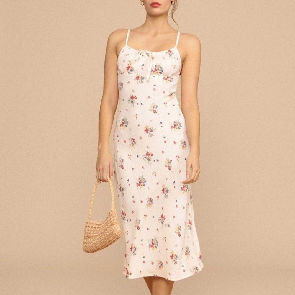 Rouje Daria Dress (Ecru Bouquet du Sud) Size 36